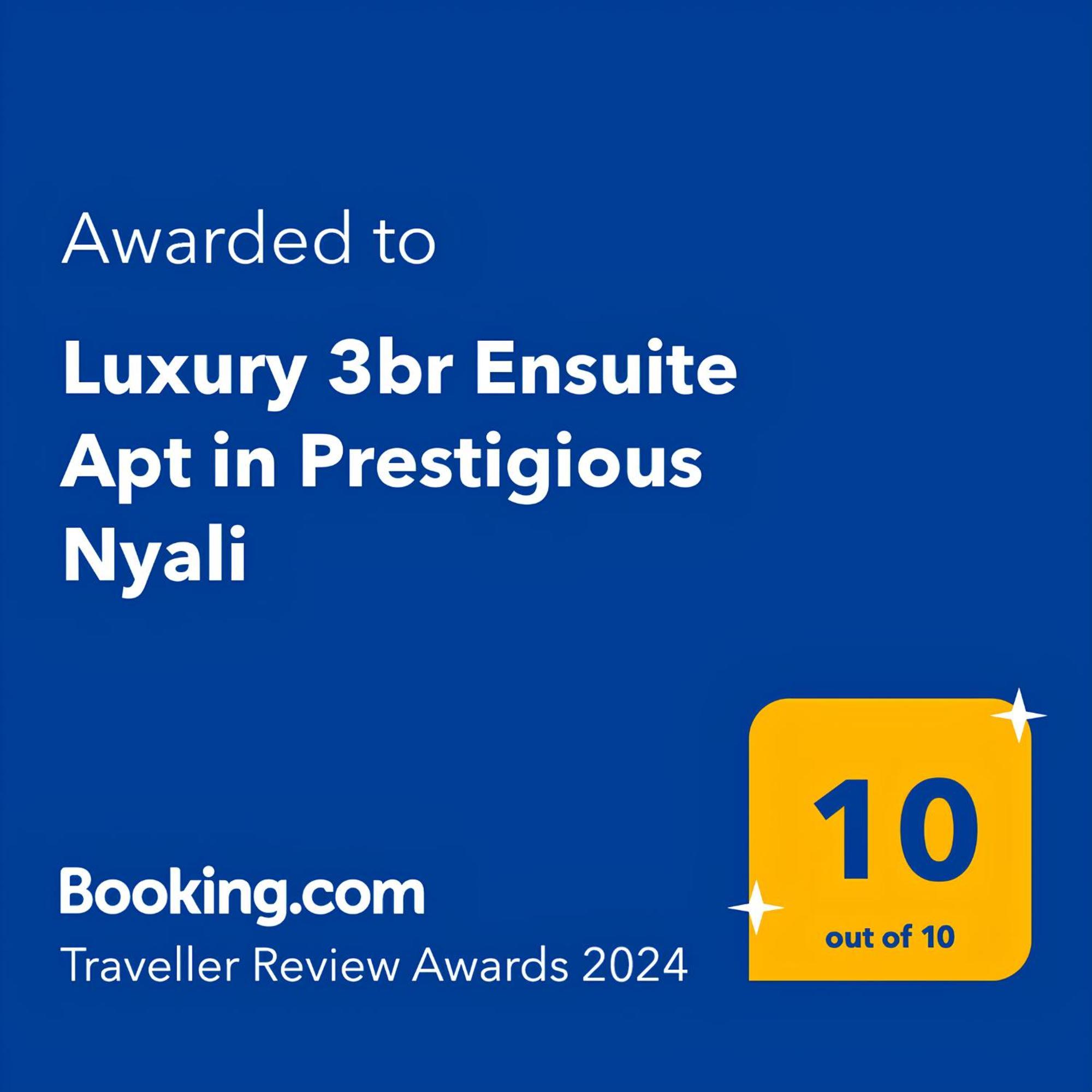 Luxury 3Br Ensuite Apt In Prestigious Nyali 蒙巴萨 外观 照片